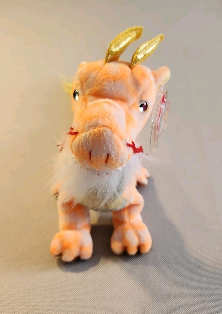 ty ビーニーベイビーズBeanie Baby LOONG the Dragon Ty Beanie Baby: Loong the Dragon | Stuffed Animal | MWMT's