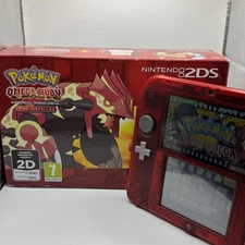 Nintendo 2DS Pokemon Limited Edition Omega Ruby Version - Serial Matching ITA