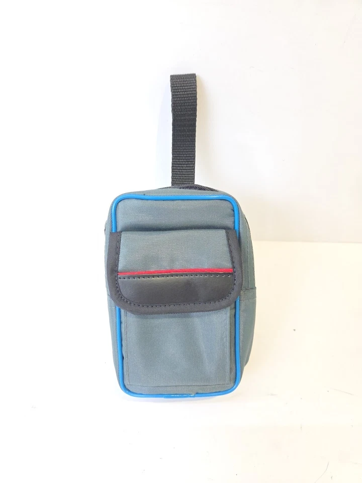 POINT & SHOOT Digital CAMERA CASE 80x130x35mm Wrist/ Belt Strap Grey FREE POST - Image 4 of 4