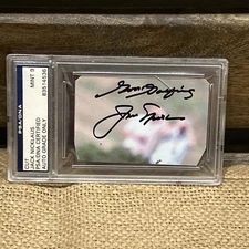 Jack Nicklaus Signed Cut PSA Autograph Mint 9