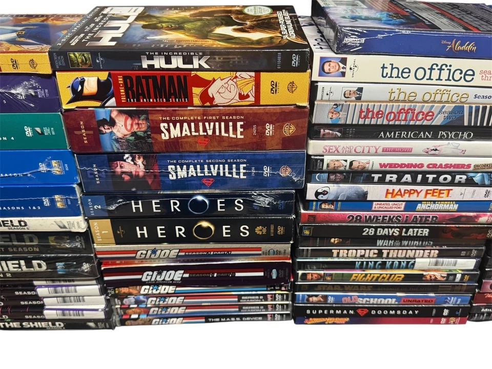DVD LOT Wholesale Some New Some Gently Used View Pics For Titles Buy Now Act Now Foto 3 de 4