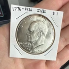 Photo of a 1976-D Eisenhower Dollar from an eBay listing that sold on Jul 21, 2026
