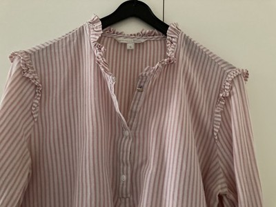 ''Tom Tailor Denim'' verspielte, hübsche Damen Bluse mit Rüschen - Gr.S/M