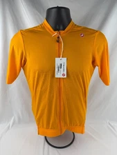 Castelli Espresso Men's Jersey SIZE Large Vivid Orange