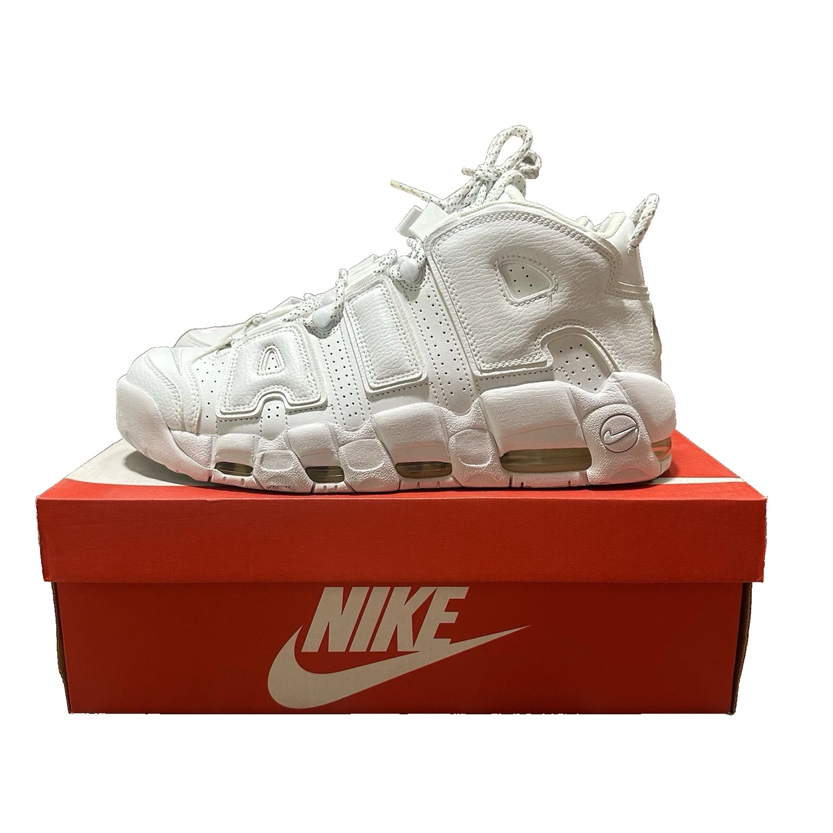 Nike Air More Uptempo Triple White for Sale | Authenticity