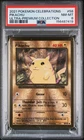 PSA 8 Pikachu 58 Celebrations Ultra Premium PROMO Metal Collection Pokemon Card
