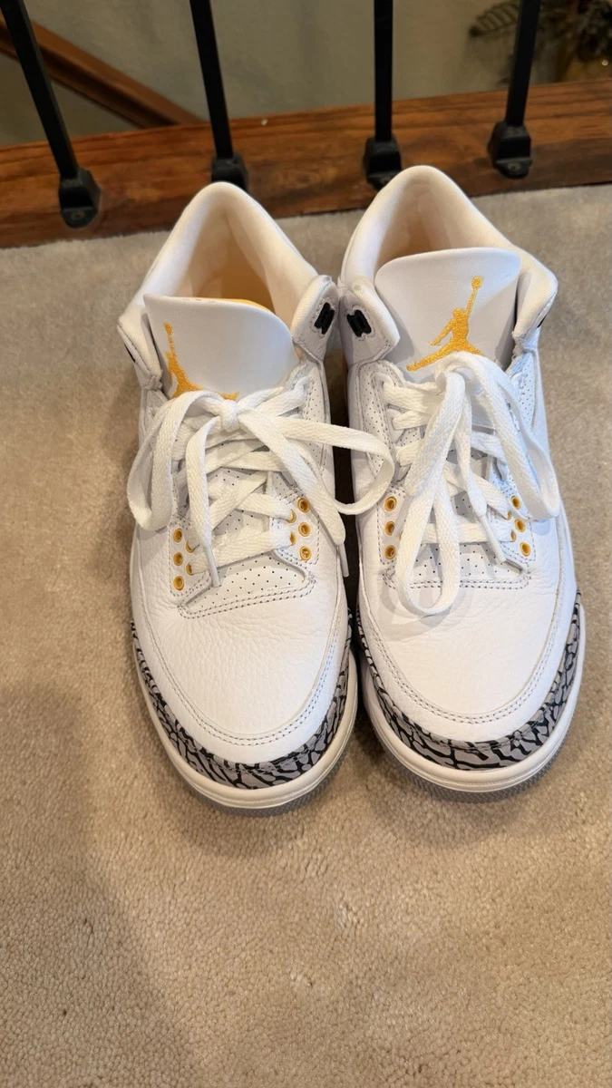 G*D様 Air Jordan 3 ホワイト シューズ Jordan 3 White for sale | eBay