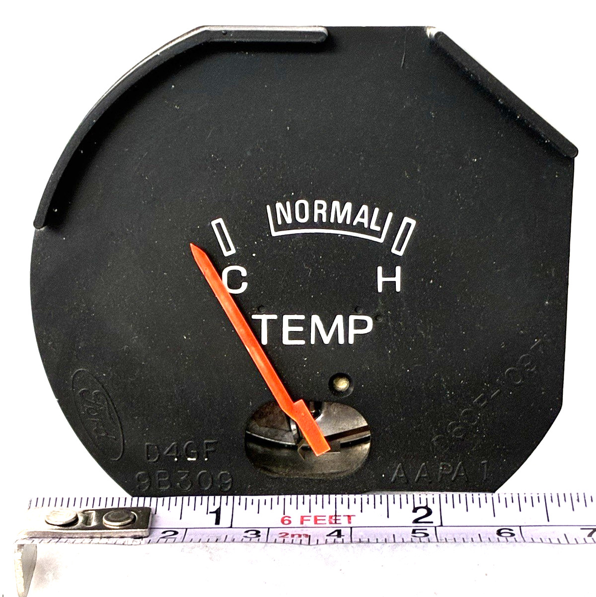 74,5,6,7,8,9 FORD GT TEMPERATURE GUAGE TORINO RANCHERO LINCOLN CONTINENTAL OEM!!