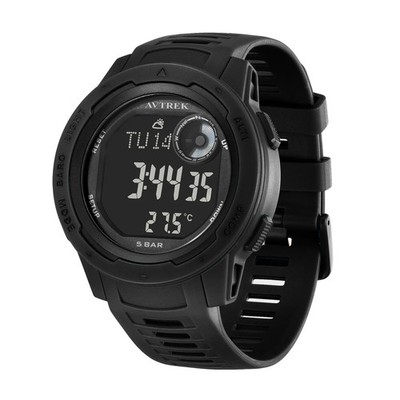 AVTREK Men's Digital Outdoor Sports Watch Compass Altimeter 50M Waterproof