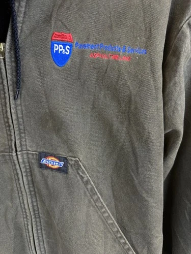 Vintage 90s Dickies Faded Green Distressed Work Jacket Carhartt Style Workwear M image 12