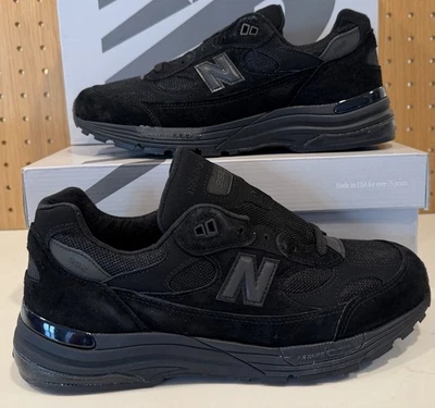 New Balance 992 Made in USA Triple Black for Sale | Authenticity