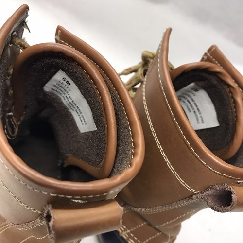 Khombu Letty Women's Duck Boot Waterproof Size 6 Rain Brown Navy Classic - Picture 3 of 5