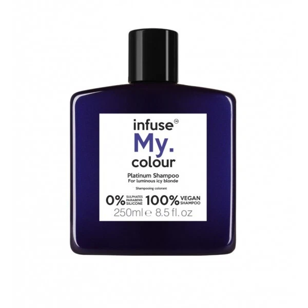 INFUSE MY. COLOUR Infuse My Colour Shampoo 250ml Platinum brightens grey, white and pale blonde