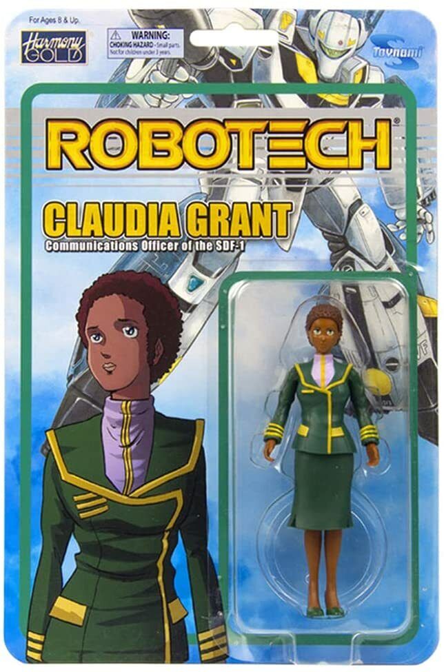 Robotech Series 2 Claudia Grant Poseable Figure by Toynami