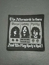 Motorhead The Afterworld Is Ours Patch T-shirt, Iron on Clothing Woven Badge 