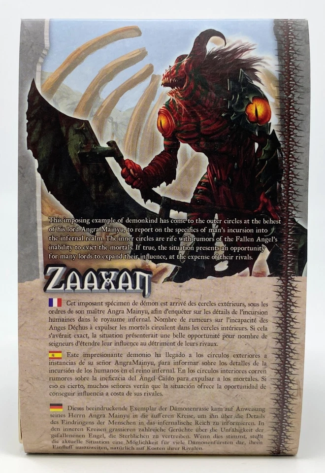 Hell Dorado В Коробке Набор: Демоны - Zaaxan НОВЫЙ В КОРОБКЕ МЕТАЛЛИЧЕСКИЙ МИНИАТЮРНЫЙ ШИФР STUDIOS - Изображение 3 из 3