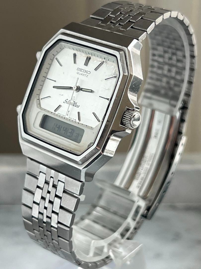 SEIKO Silver Wave H449-502A  メンズ    腕時計 SEIKO SilverWave digital quartz watch H449-502A/ case no