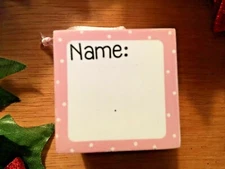 Baby Girl Cube  POLAR X Personalizable Christmas Tree Ornament Free Shipping!