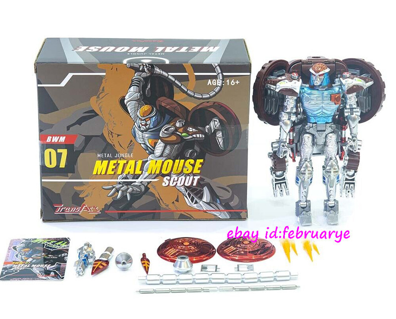 ゲームキャラクター TransArt BWM07 L MOUSE SCOUT Collection Transart Bwm07 Metal Metal Jungle Metal Mouse