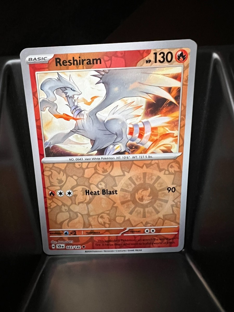レシラム ホロカード 130HP Reshiram Hp 130 Holo #2 Pokémon