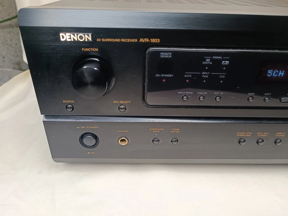 Denon AVR-1803 A/V Receiver DTS Digital Verstärker Amplifier - Bild 3 von 4