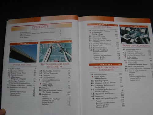 Geometrie, Scott Foresmans integrierte Mathematik, Studententext, gebraucht, aber gut. - Bild 8 von 11