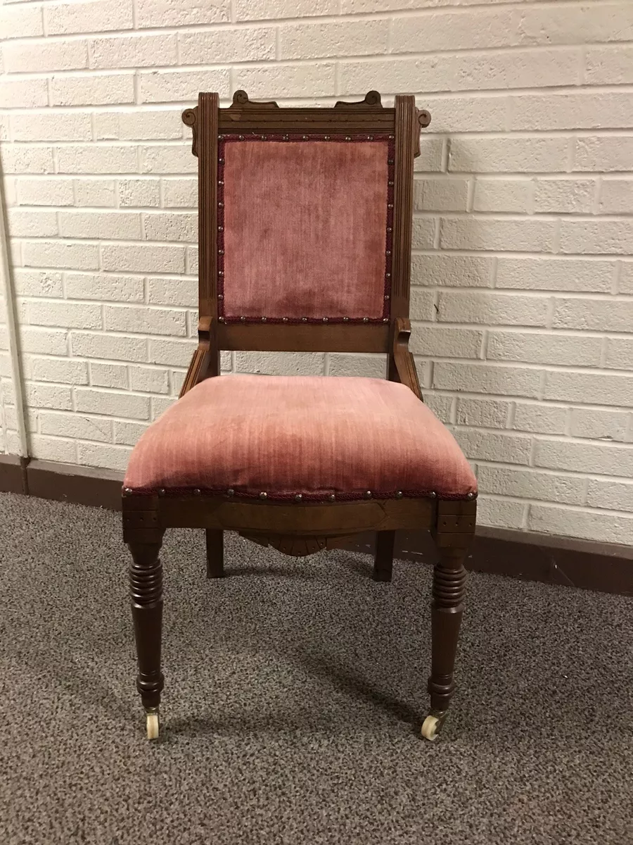Carved wood accent chair deals