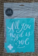 Chalk Couture Transfer, All You Need Is Love, RARE retired 