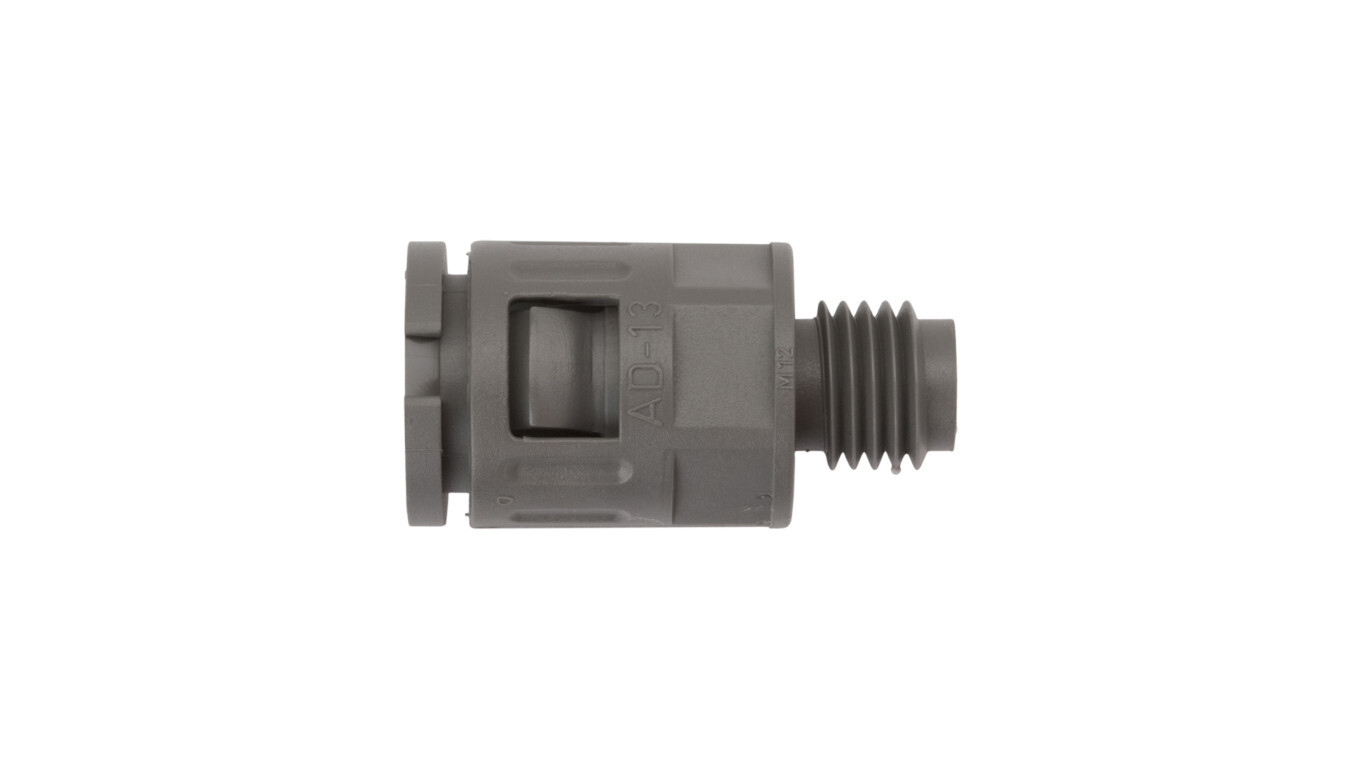 Gland for protective hose M12 IP68 SILVYN KLICK-GM 12x1.5 gray 55501010 /T2UK