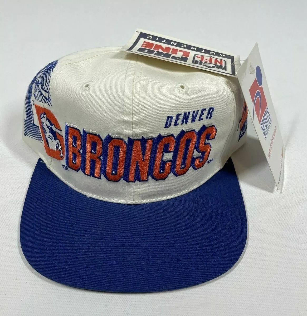 Vintage Denver Broncos Hat Nike Sports Specialties Shadow Laser Snapback  NFL Cap