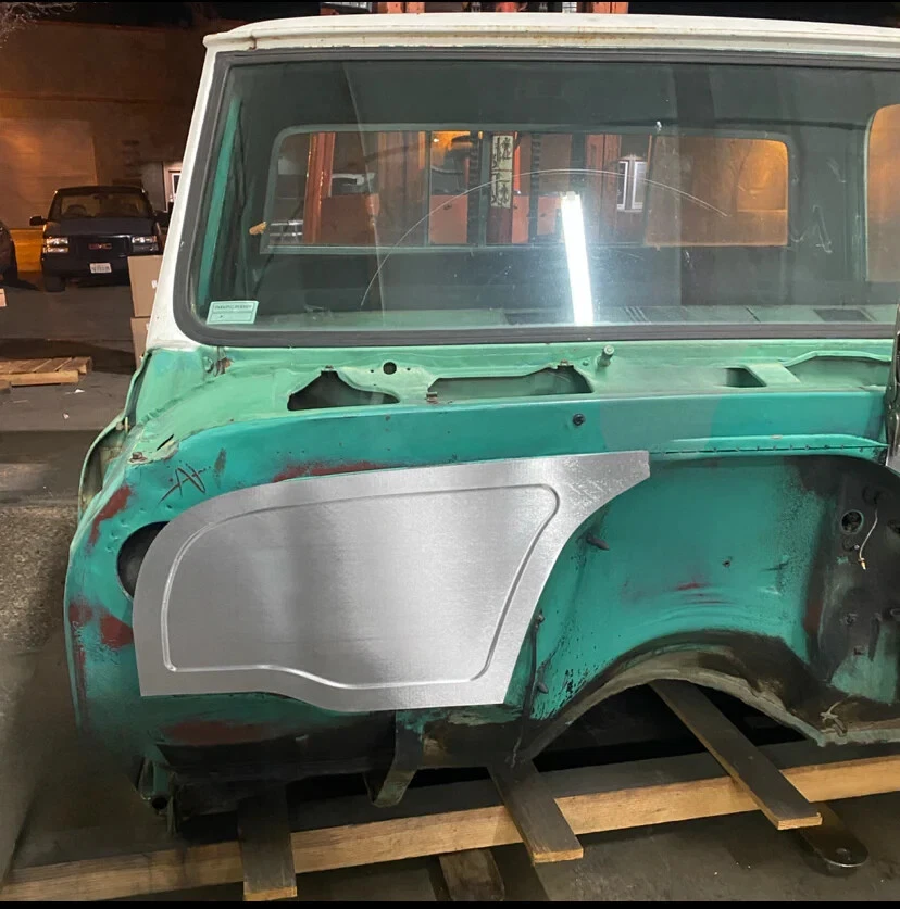 1967-72 Chevrolet C10 Truck / Blazer - Firewall Panel - Perimeter Bead Roll Set - Image 3 of 4