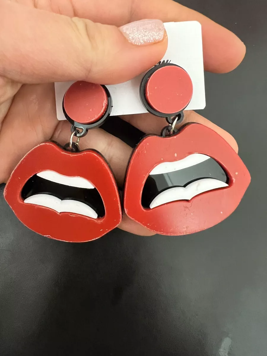 Pop art earrings sale