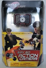 Spy Gear Spy Go Action Camera Clip-On Portable Head Mount Spin Master. New