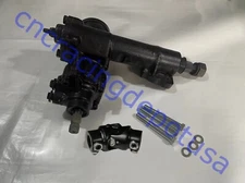 1955 1956 1957 Chevy Bel Air Power Steering Box 500 Series Gear Box with U Joint