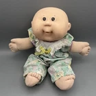 Cabbage Patch Kid Preemie Doll 1978/1983 Bald Head with Brown Eyes W Clothes VTG