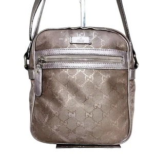 Sac à bandoulière GUCCI GG Implement violet clair métallisé #PG5SKF
