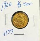 1900 Victoria Gold Half Sovereign — photo from another recent sale