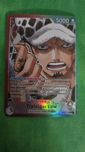 Trafalgar Law (002) (Parallel) OP01-002 Romance Dawn Foil