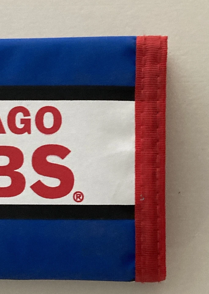 Vintage MLB Chicago Cubs TRI-FOLD WALLET Genuine JF Sports 1998 - EUC!! - Image 4 of 4