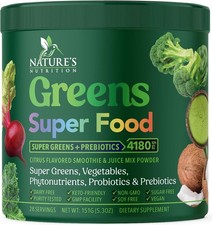 Greens Superfood Powder, Original Organic Greens Smoothie, Juice Mix Gut Powder