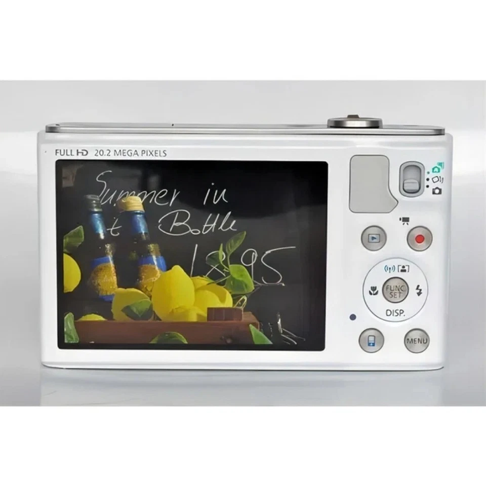 Canon PowerShot SX610 HS Digitalkamera, 20,2 MP, 18-fach optischer Zoom Weiß - Bild 3 von 4