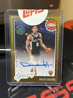 New Listing2025-26 Topps Silver Pack Auto Dylan Harper RC Gold Mojo # 1/50 First Off Print