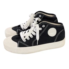 Coolway Novaboot Sneakers Women 8 Black Y2K Chunky Indie Sleaze Streetwear