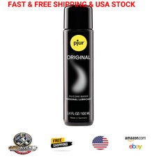 Silicone-Based Personal Lubricant Long-Lasting 3.4 Fl Oz