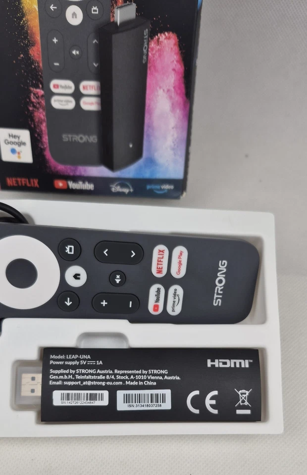 STRONG LEAP-UNA Android TV Stick 2K HDMI Google TV WLAN Streaming - Bild 3 von 4
