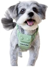 Dog Harness No Pull Adjustable - Green - Large