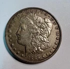 1886 Morgan Silver Dollar EF Extremely Fine condition 90% Silver In Capsule AUTH