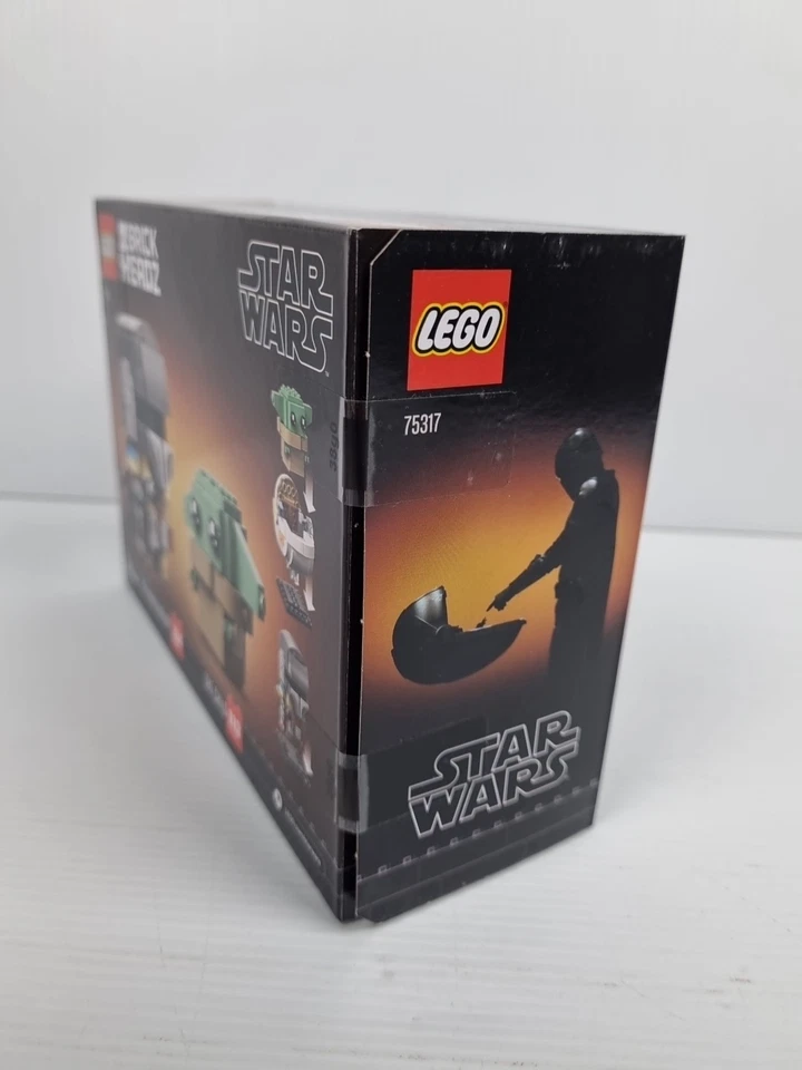 LEGO 75317 BRICKHEADZ: The Mandalorian & the Child Star Wars Sealed  - Image 4 of 4