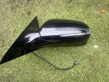 2010 MERCEDES SLK R171 FACELIFT PASSENGER SIDE WING MIRROR BLACK Manual Fold