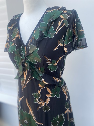 REISS Kaylee Floral Maxi Dress Size UK 10 BNWT (RRP £285) - Picture 2 of 6